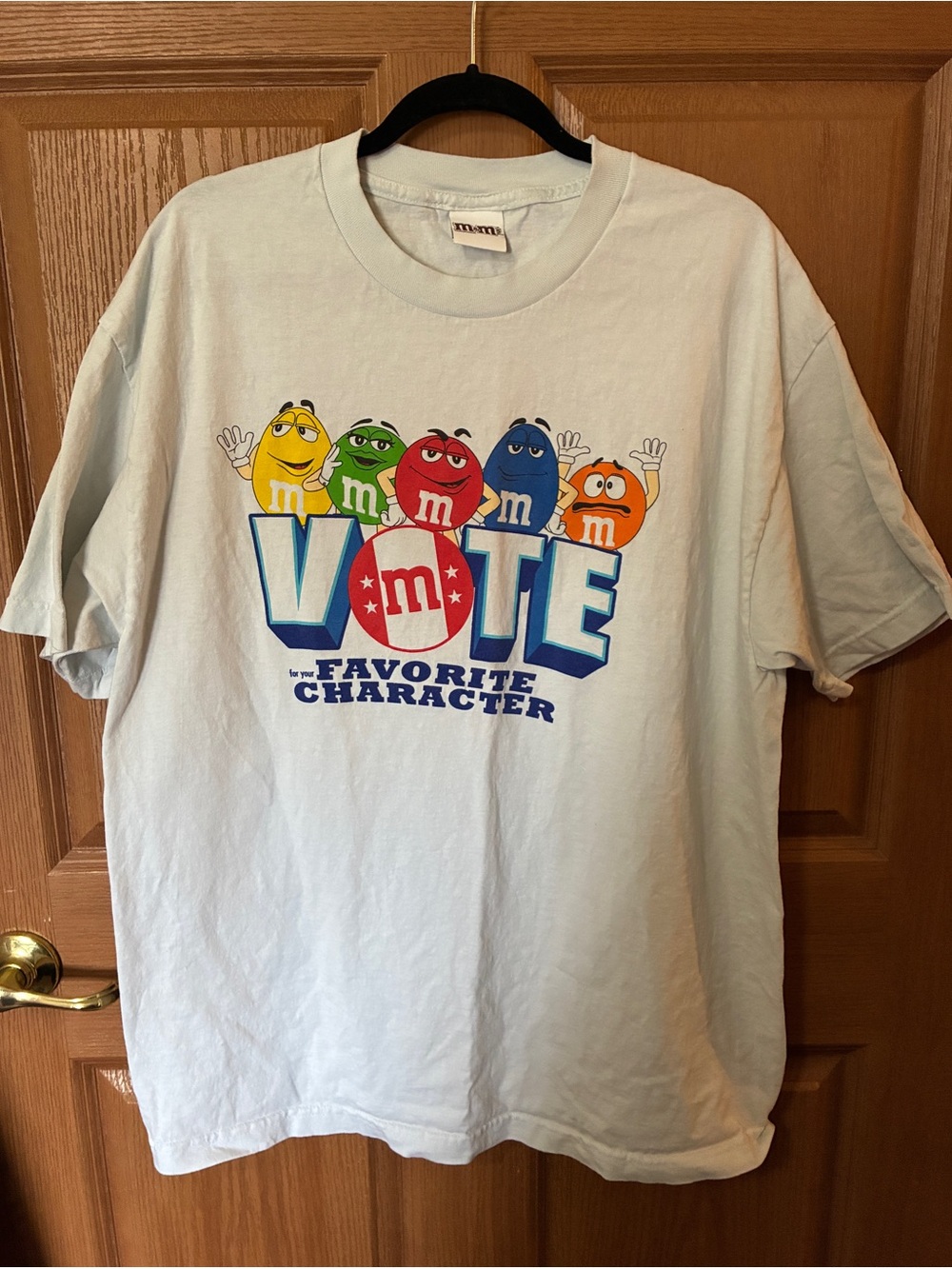 Vintage M&M's Vote For Your Favourite Character Graphic T-Shirt XL
